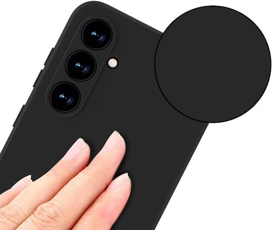Tech-Protect Icon Задна корица Силикон Черен (Samsung Galaxy M35 5G)