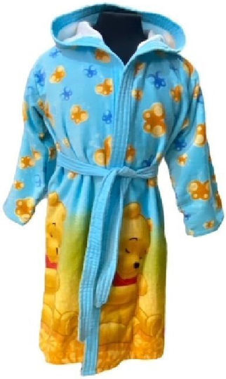 Limneos Kids Hooded Bathrobe Rainbow