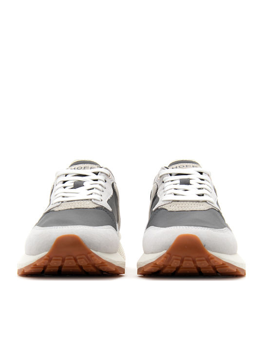 City Γυναικεία Sneakers Γκρι- Μπεζ