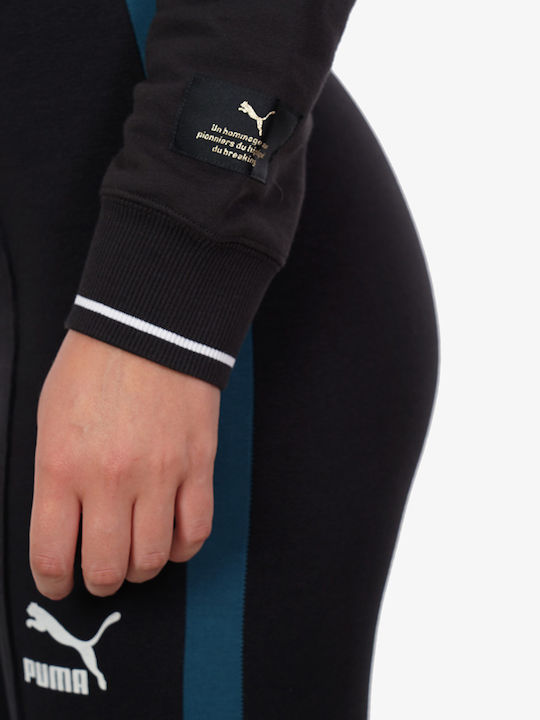 Classics Damen Sweatshirt Kapuzen Schwarz