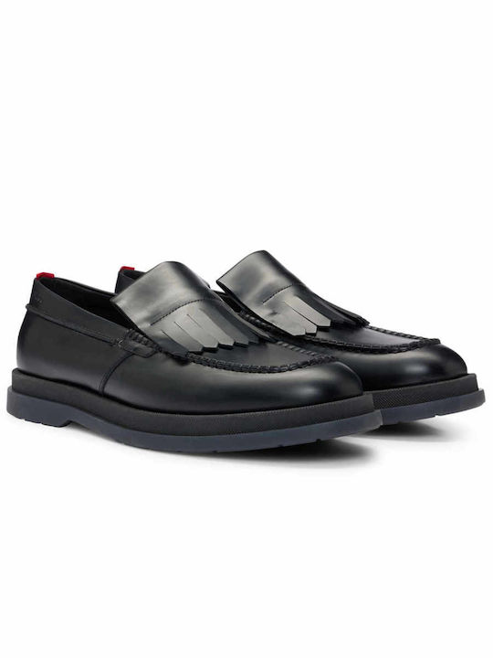 Hugo Men's Leather Loafers Black