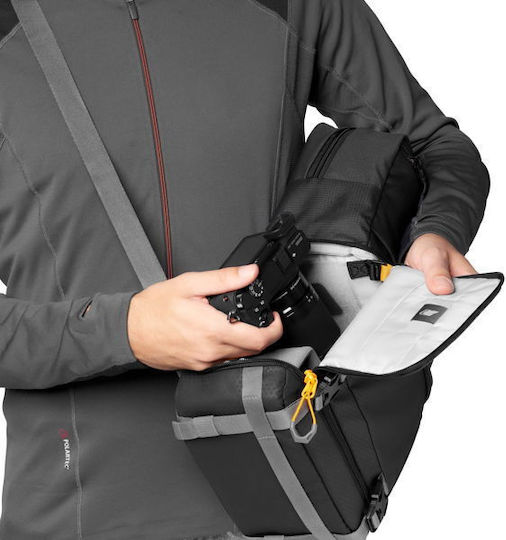 Lowepro Slingshot Sl 250 Aw Iii Τσάντα Πλάτης Φωτογραφικής Μηχανής Μαύρη