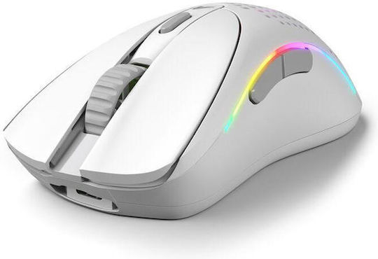 Glorious PC Gaming Race Model D 2 Wireless RGB Gaming Mouse 26000 DPI Matte White