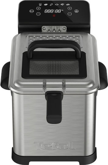 Tefal FR507D Φριτέζα 4lt Ασημί