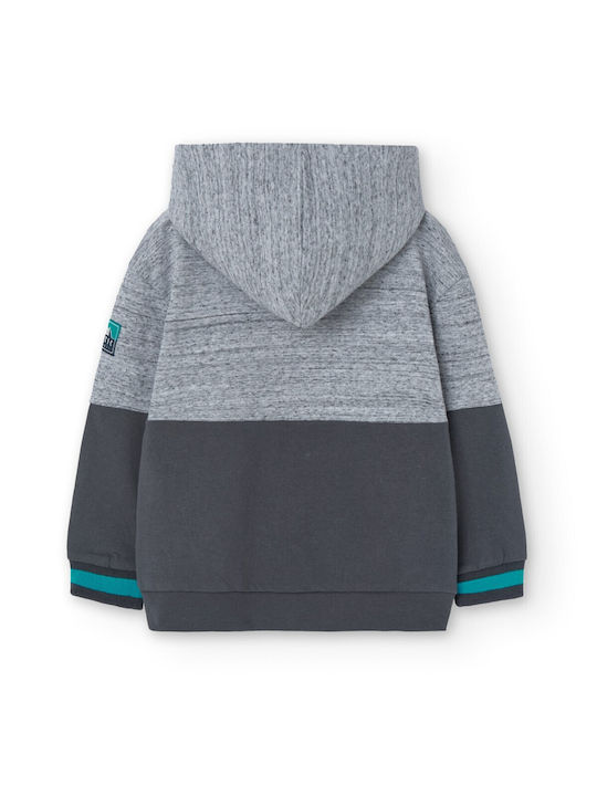 Boboli Kids Sweatshirt with Hood Grey