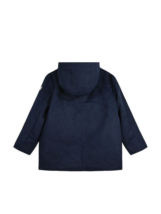 Kids Coat Montgomery Short Hooded Charcoal