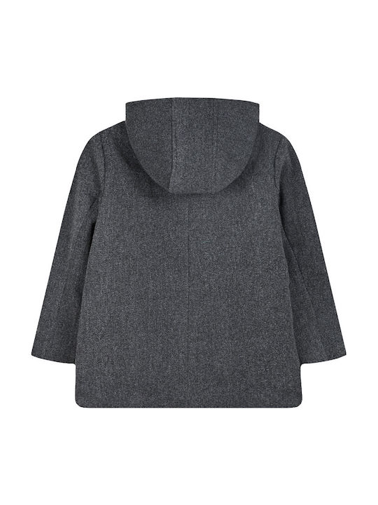 Kids' Coat Montgomery with Hood Anthracite