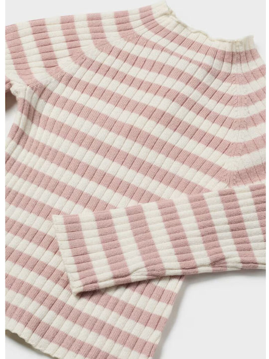 Mayoral Kids Sweater Long Sleeve Pink/Ivory