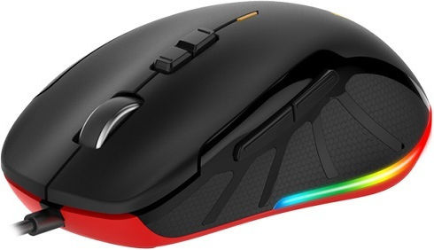 Indena G-536-E RGB Gaming Ποντίκι 6400 DPI Μαύρο