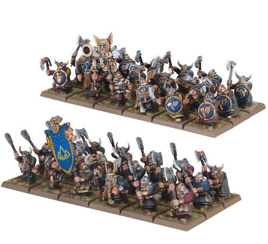 Warhammer Old World Dwarfen Mountain Holds Dwarf Warriors