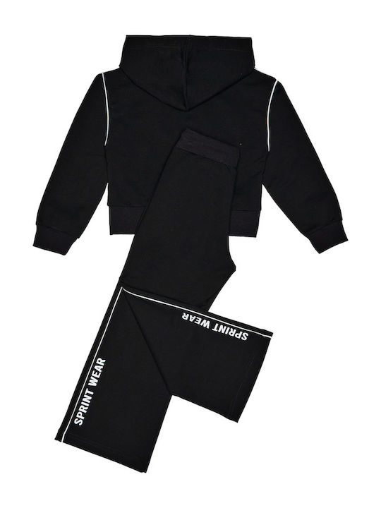 Sprint Kids Sweatpants Set black