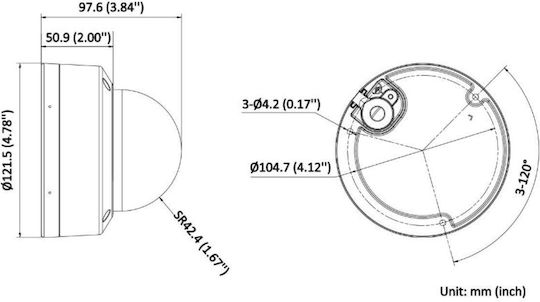 Hikvision DS-2CD2183G2-LIS2U IP Κάμερα Παρακολούθησης Wi-Fi 4K Αδιάβροχη με Αμφίδρομη Επικοινωνία