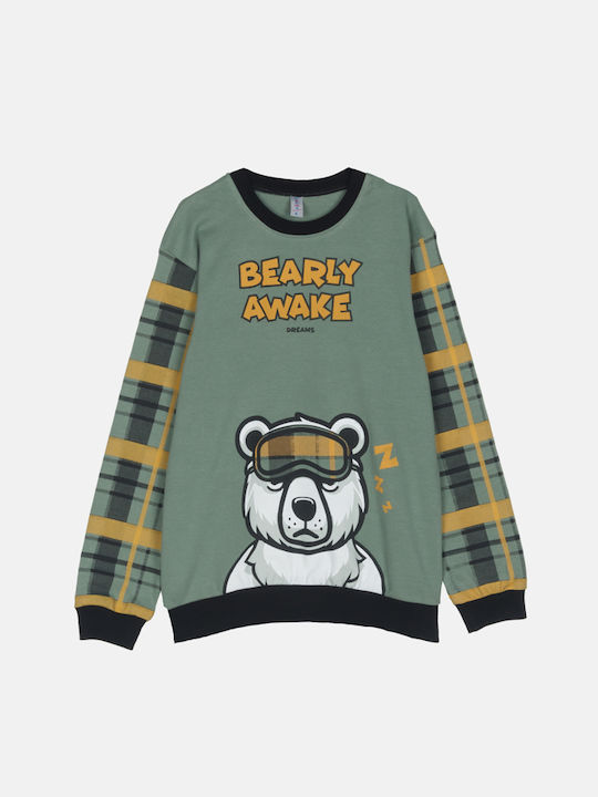 Joyce Pijama pentru copii MENTA Bearly Awake