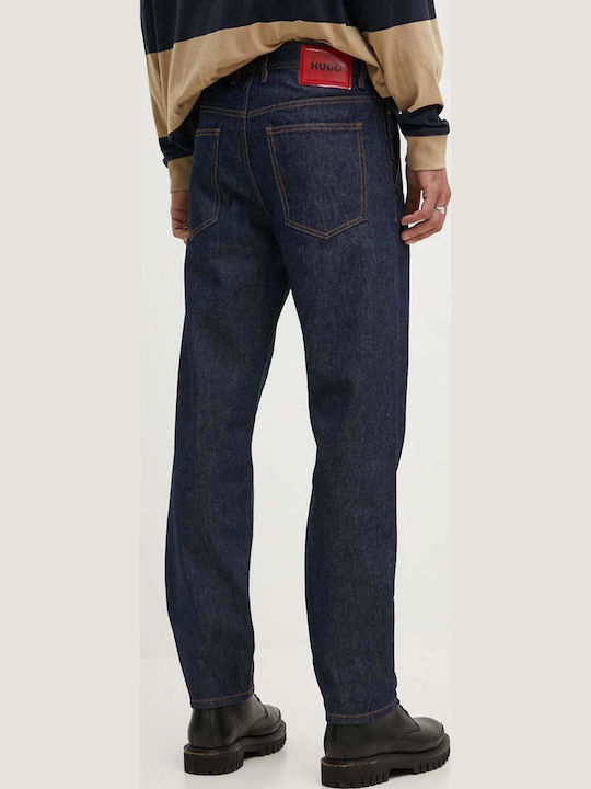 340/2 Ανδρικό Παντελόνι Τζιν με Loose Tapered Εφαρμογή Μπλε