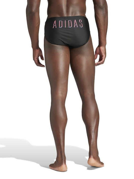 adidas Lineage Swim Trunks Ανδρικό Μαγιό Slip Μαύρο