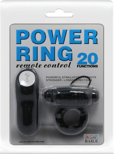 Baile Power Ring 20 Vibration Functions Wireless Remote Control