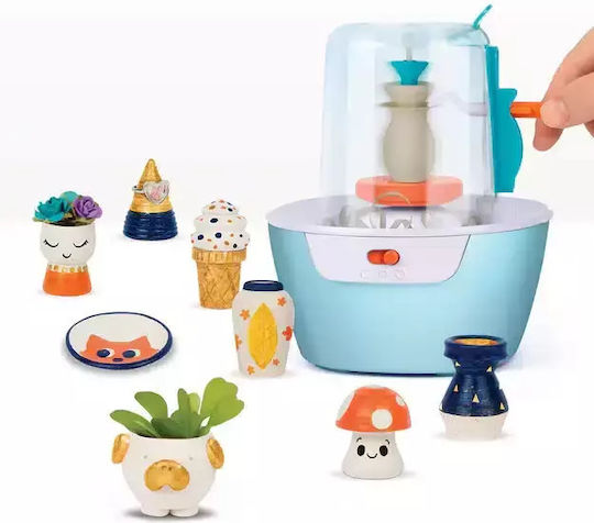 Make It Real Children's Craft Real Mini Pottery Studio for Children 8+ years old Years 4pcs