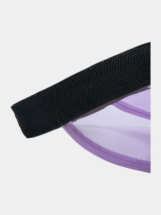 Purple Vinyl Headband Μοβ One Size