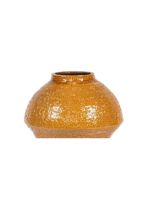 Dekocandle Decorative Vase Yellow