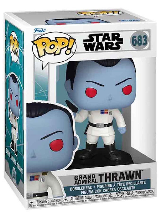 Funko Pop! Movies: Grand Admiral Thrawn Bobble-Head Funko Pop! Movies: Grand Admiral Thrawn Bobble-Head