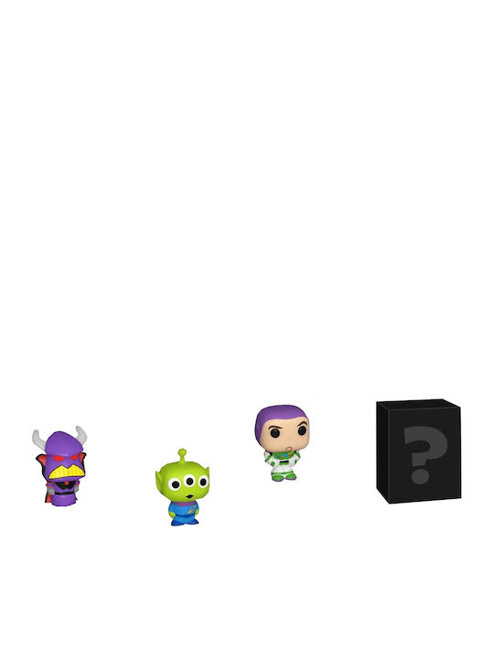 Funko Bitty Pop! Filme: Toy Story - Emperor Zurg, Alien, Buzz Lightyear & Mystery Chase 4Stück