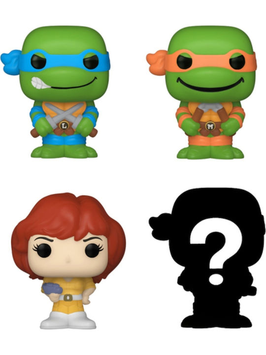 Funko Поп! Филми: Leonardo, Michelangelo, April O'neil & Mystery Chase 4бр Funko Поп! Филми: Leonardo, Michelangelo, April O'neil & Mystery Chase 4бр