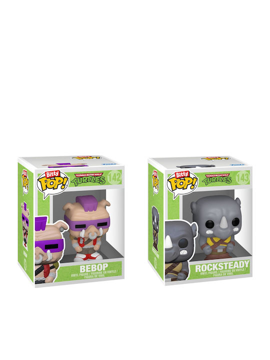 Funko Bitty Pop! Filme: Teenage Mutant Ninja Turtles - Leonardo, Michelangelo, April O'neil & Mystery Chase 4Stück