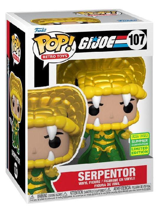 Funko Pop! Retro Toys Serpentor 107 Limited Edition