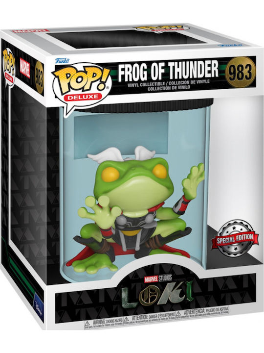 Funko Pop! Deluxe: Frog of Thunder Bobble-Head Ediție Specială