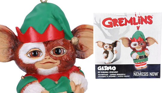 Gremlins Gizmo Plastic Multicolour Figure Christmas Tree Ornament 7x14x7cm