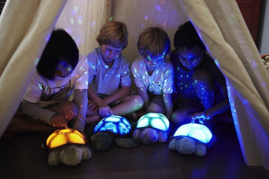 Cloud b Sleep Toy Twilight Turtle with White Noise and Light for 0++ Months Light Blu