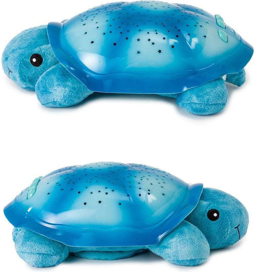 Cloud b Sleep Toy Twilight Turtle with White Noise and Light for 0++ Months Light Blu