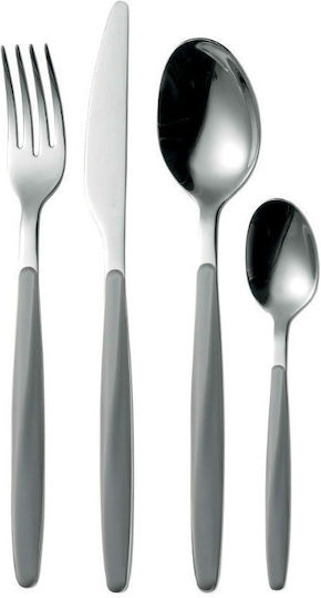 Guzzini My Fusion Löffel Für Dessert / Eiscreme Acryl Silber 07-G110704178