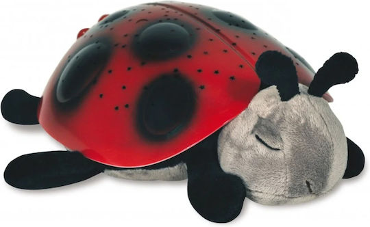 Cloud b Παιχνίδι Ύπνου Twilight Ladybug από Ύφασμα με Φως για Νεογέννητα