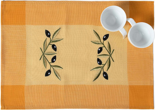 Silk Fashion Σουπλά Κίτρινο 50x35cm 12τμχ Silk Fashion Σουπλά Κίτρινο 50x35cm 12τμχ