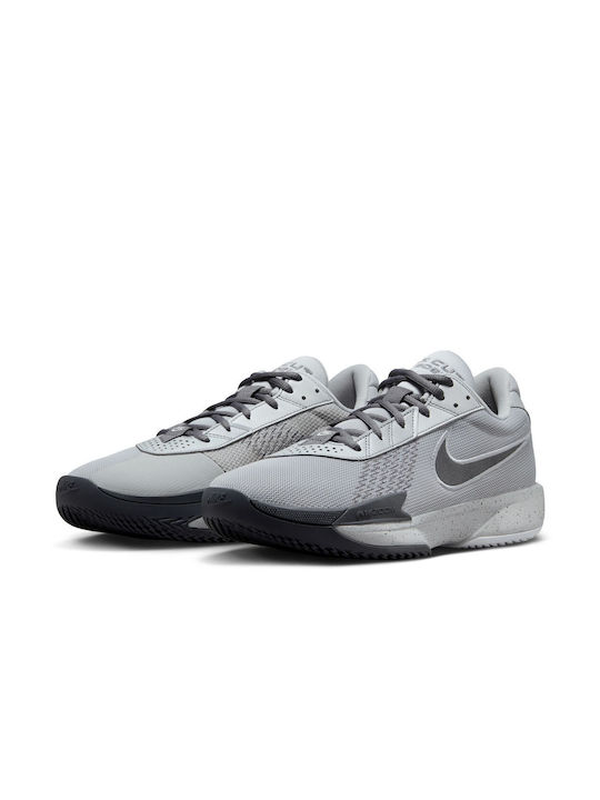 Nike Academy Low Basketball Shoes Gray