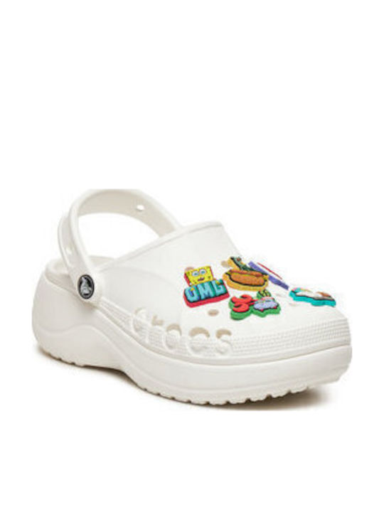Crocs Jibbitz Charms Spongebob Πολύχρωμα 5τμχ