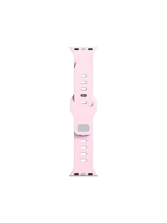 3MK Λουράκι Σιλικόνης με Pin Ροζ (Apple Watch 42/44/45/49 mm, 3MK)