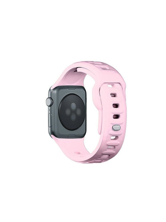 3MK Λουράκι Σιλικόνης με Pin Ροζ (Apple Watch 42/44/45/49 mm, 3MK)