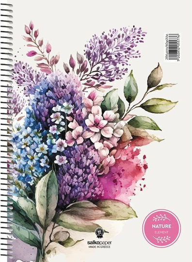Salko Paper Carnet 96 Foi A4 Cu dungi