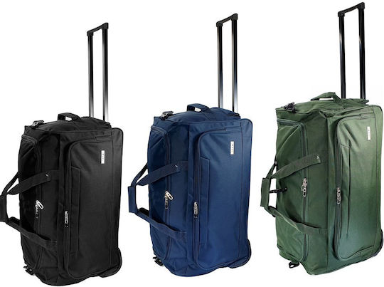 RCM Sack Voyage Back 94lt Blue with Wheels Fabric L73xW34xH38cm