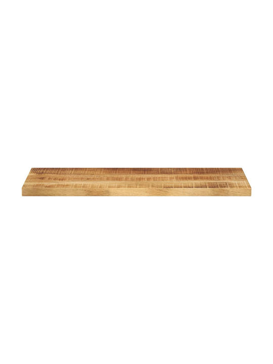 vidaXL Правоъгълена Повърхност на масата Масивно дърво Mango - Brown 80x20x2.5см 371283 1бр