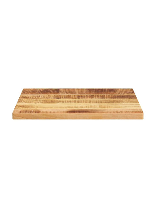 vidaXL Правоъгълена Повърхност на масата Масивно дърво Mango - Brown 60x50x3.8см 371392 1бр