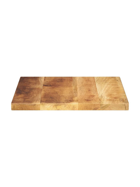vidaXL Square Table Surface made of Solid Wood Mango - Brown 40x40x2.5cm 371303 1pcs