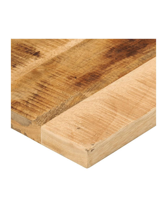 vidaXL Правоъгълена Повърхност на масата Масивно дърво Mango - Brown 70x40x3.8см 371382 1бр