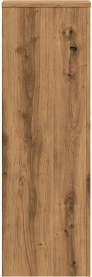 vidaXL Plant Stands Wooden Beige 33cmx33cmx100cmcm. 2pcs