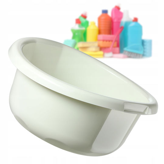 Kadax Lavoar Rotund Capacitate 5lt Alb