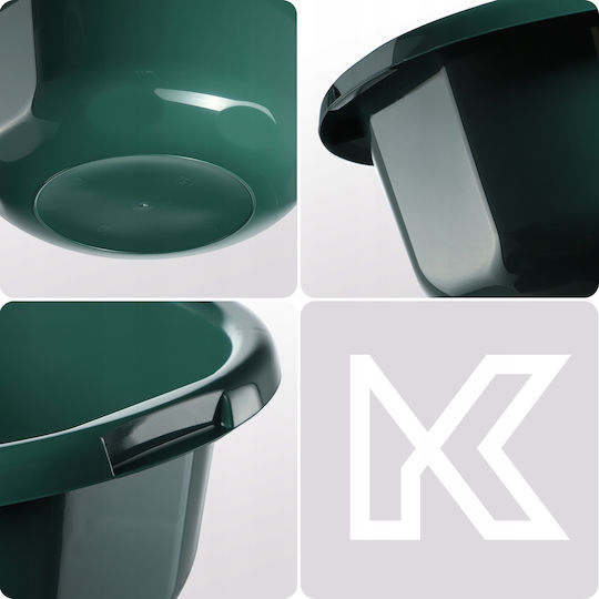 Kadax Lavoar Rotund Capacitate 25lt Verde