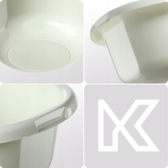 Kadax Lavoar Rotund Capacitate 11lt Alb