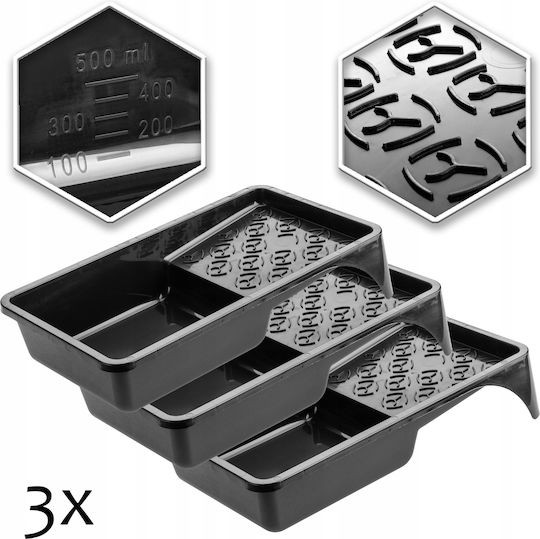 Kadax Vopsea barca 3buc Black